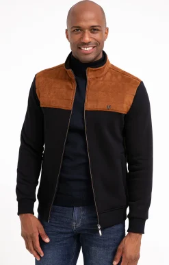 Pulls & Gilets<Armand Thiery Gilet manches longues Top suedy - Marine
