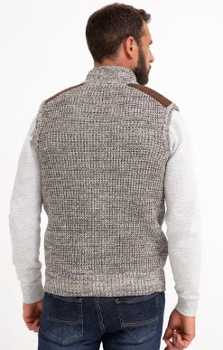 Pulls & Gilets<Armand Thiery Gilet sans manche doublé sherpa - Camel