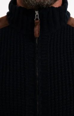 Pulls & Gilets<Armand Thiery Gilet sans manche doublé sherpa - Marine