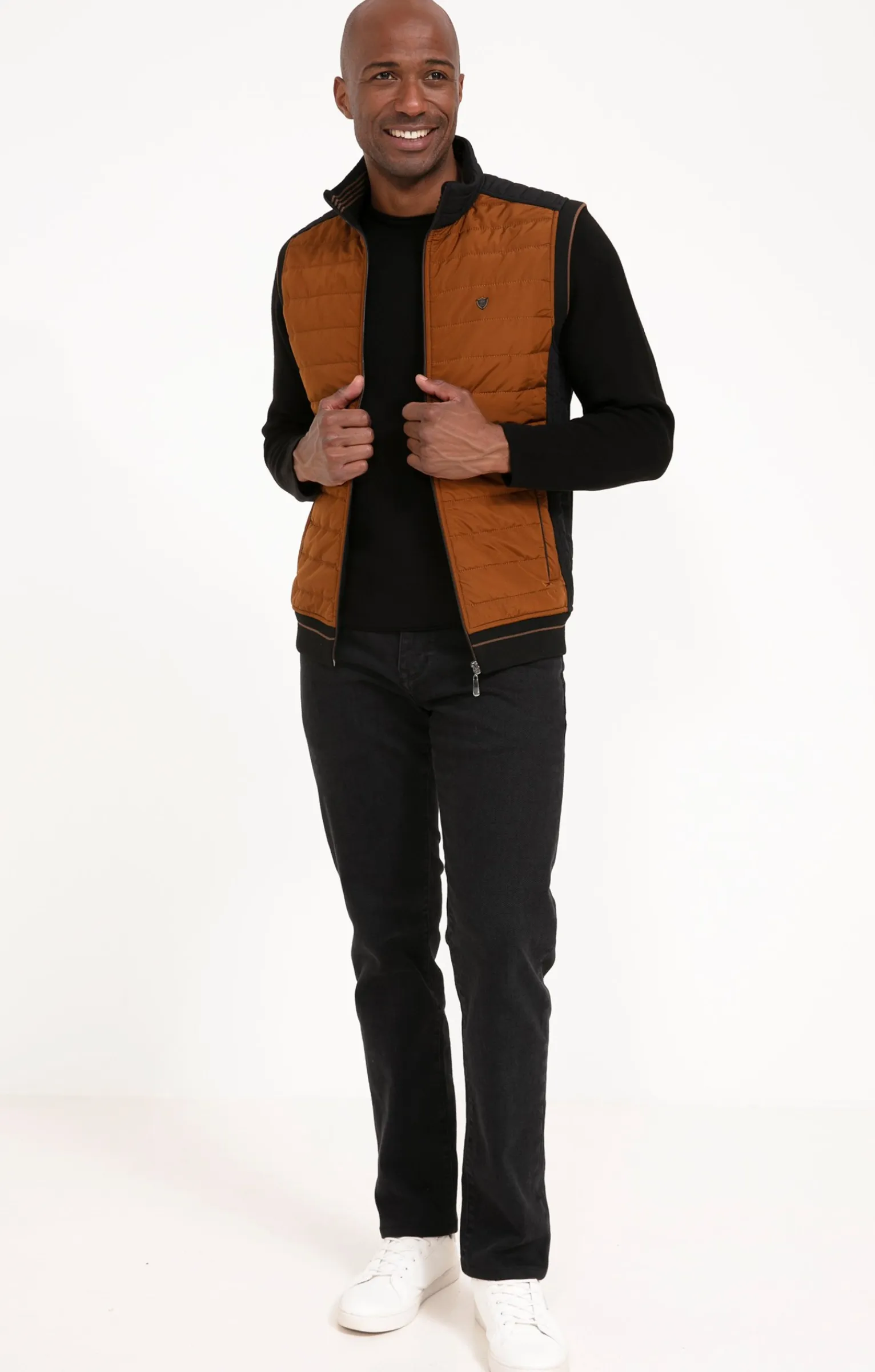 Pulls & Gilets<Armand Thiery Gilet sans manches Camy bico - Noir