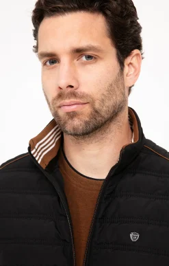 Pulls & Gilets<Armand Thiery Gilet sans manches Nautical - Noir