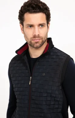 Pulls & Gilets<Armand Thiery Gilet sans manches Square - Marine