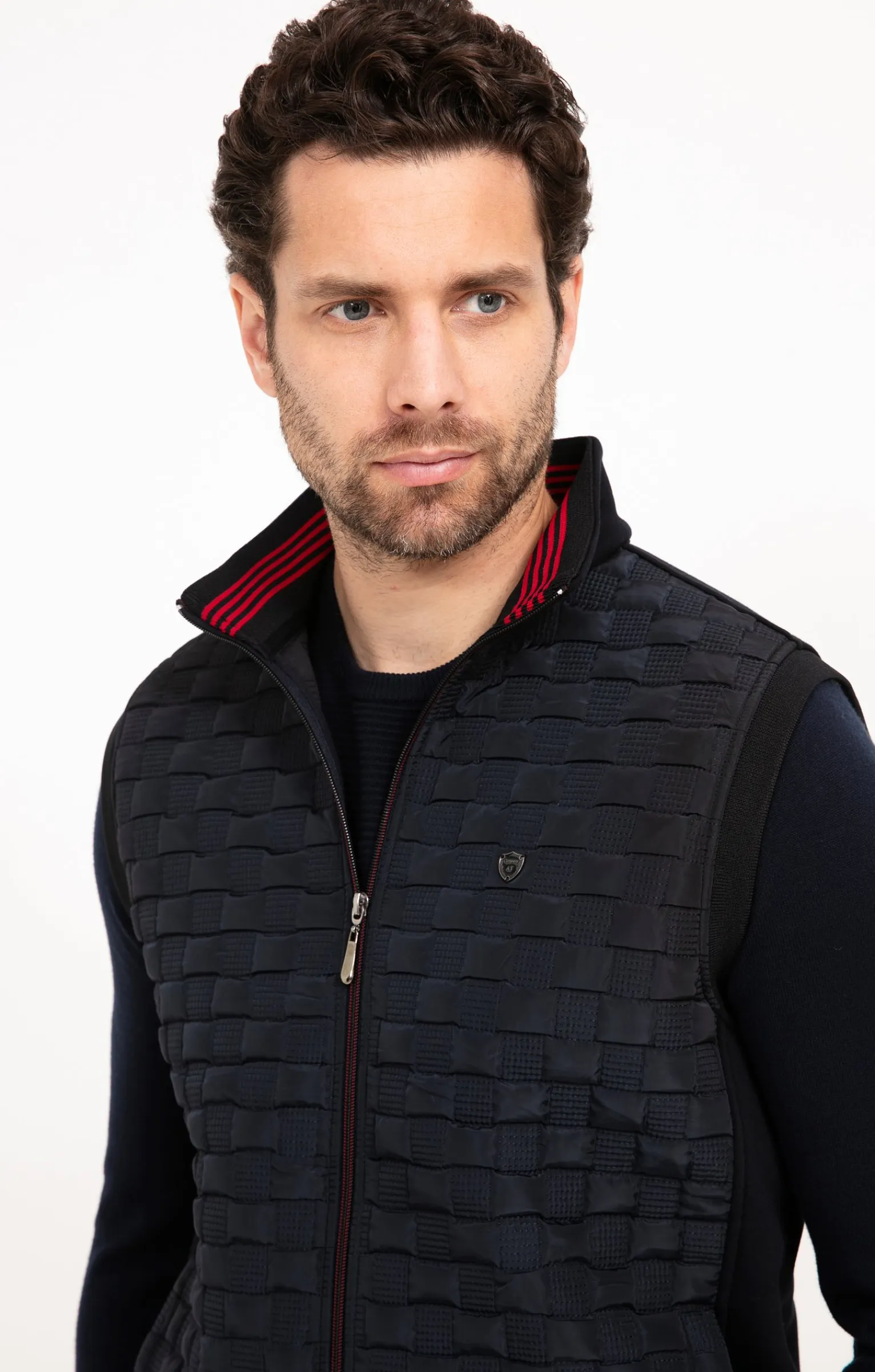 Pulls & Gilets<Armand Thiery Gilet sans manches Square - Marine