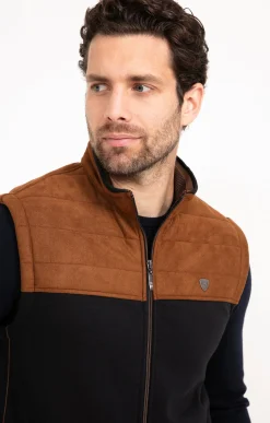 Pulls & Gilets<Armand Thiery Gilet sans manches Top suedy - Marine