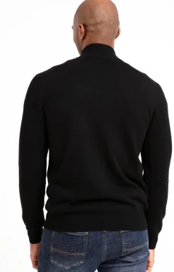 Pulls & Gilets<Armand Thiery Gilet uni détails camel - Noir
