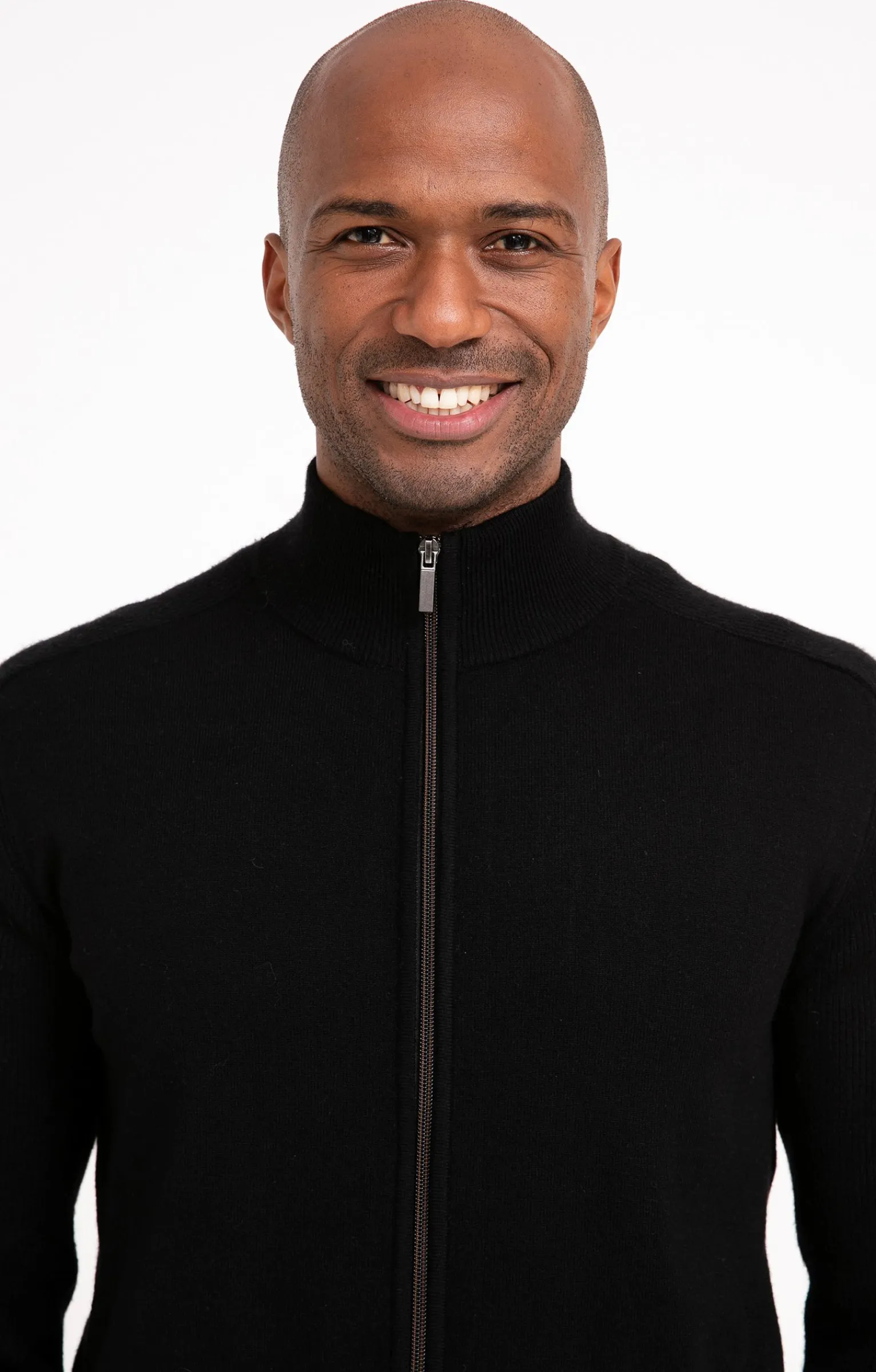 Pulls & Gilets<Armand Thiery Gilet uni détails camel - Noir