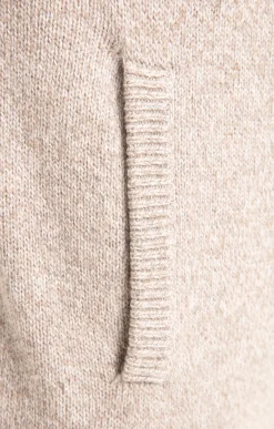 Pulls & Gilets<Armand Thiery Gilet uni en laine - Beige