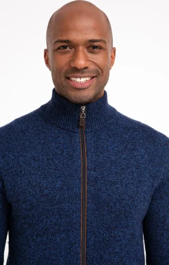 Pulls & Gilets<Armand Thiery Gilet uni en laine - Bleudur
