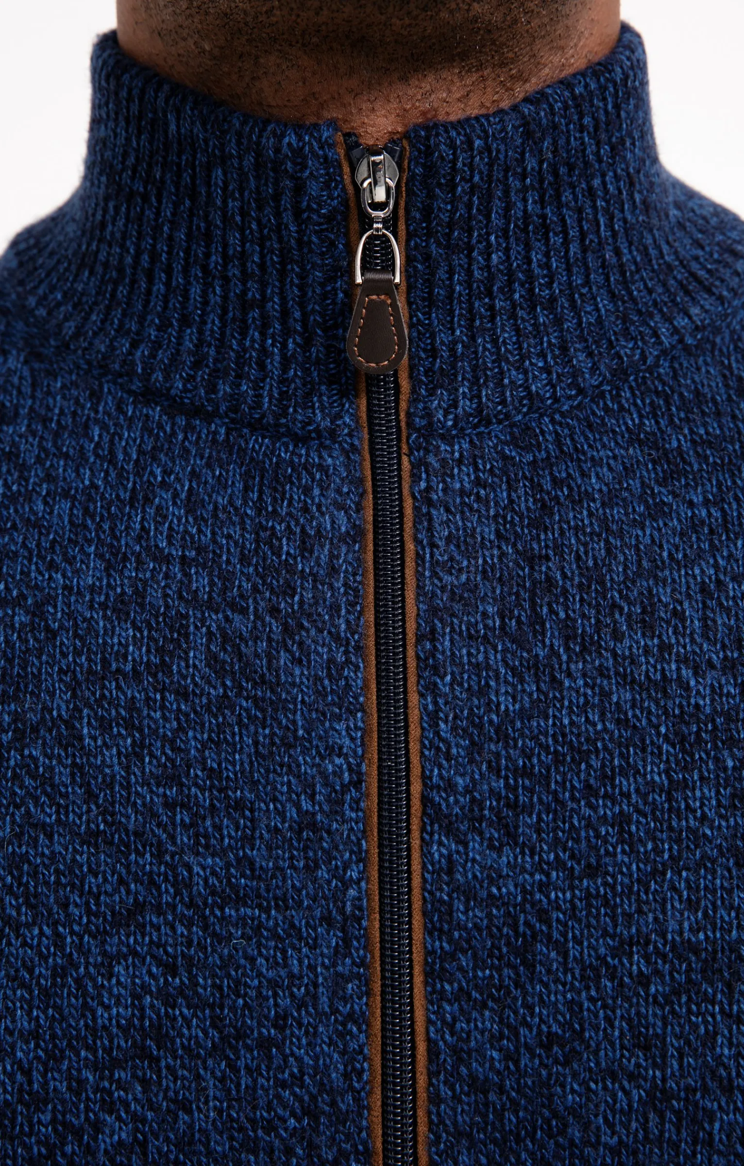 Pulls & Gilets<Armand Thiery Gilet uni en laine - Bleudur