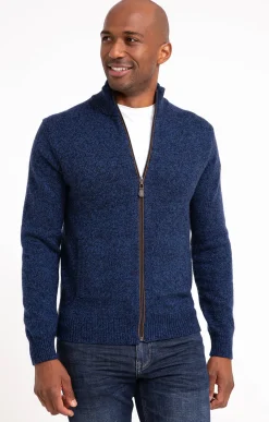 Pulls & Gilets<Armand Thiery Gilet uni en laine - Bleudur