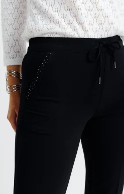 Pantalons<Armand Thiery Jogging avec viscose - Noir