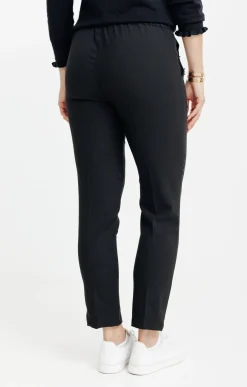 Pantalons<Armand Thiery Jogging fluide détail bouton - Noir