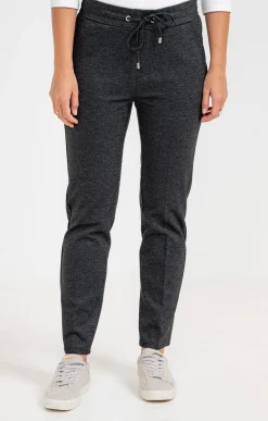 Pantalons<Armand Thiery Jogging milano chiné - Anthracite