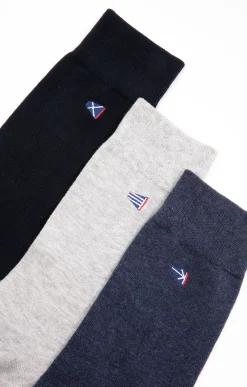 Sous-vêtements & Nuit<Armand Thiery Lot de 3 paires de chaussettes SCAND - Marine