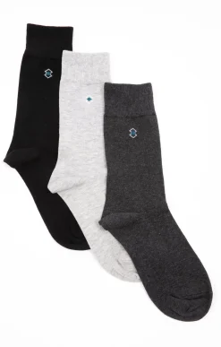 Sous-vêtements & Nuit<Armand Thiery Lot de 3 paires de chaussettes LOSANGES - Noir