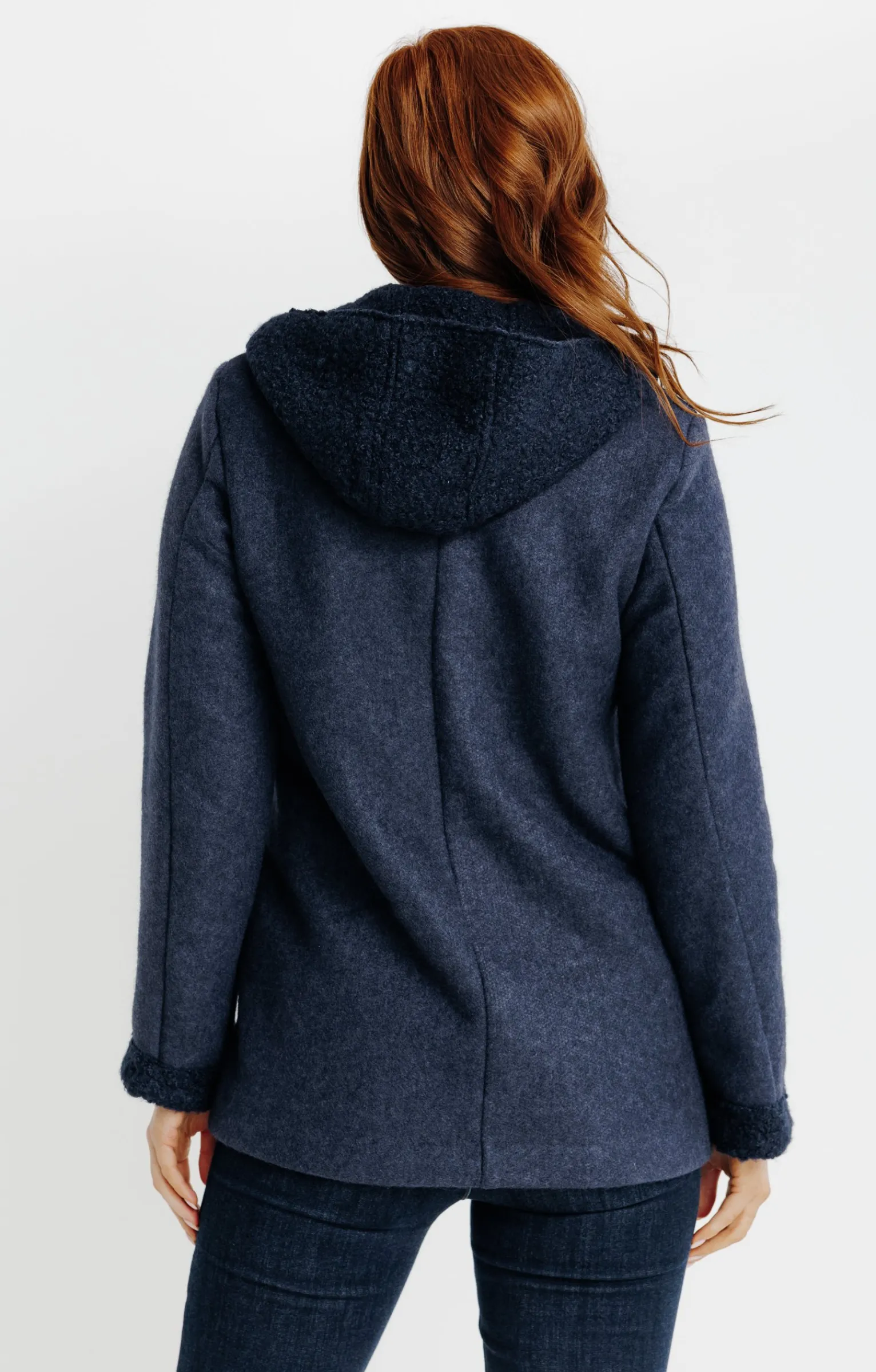 Manteaux<Armand Thiery Manteau à capuche - Marine