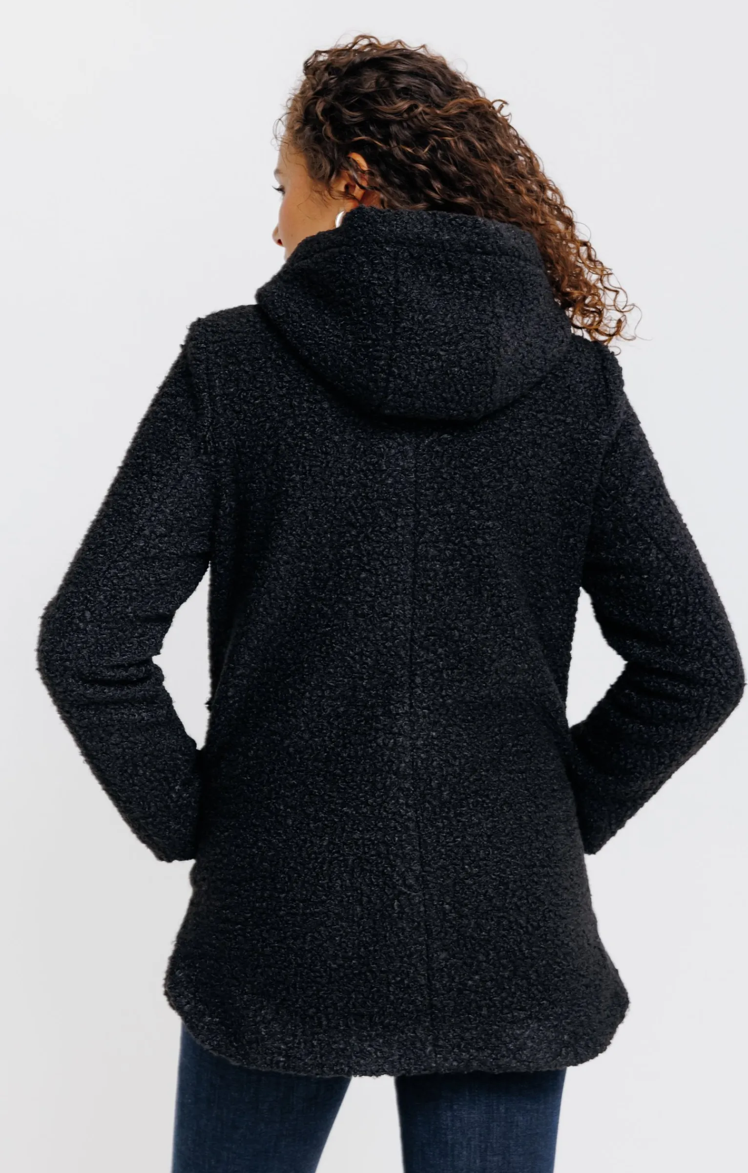 Manteaux<Armand Thiery Manteau avec capuche - Noir
