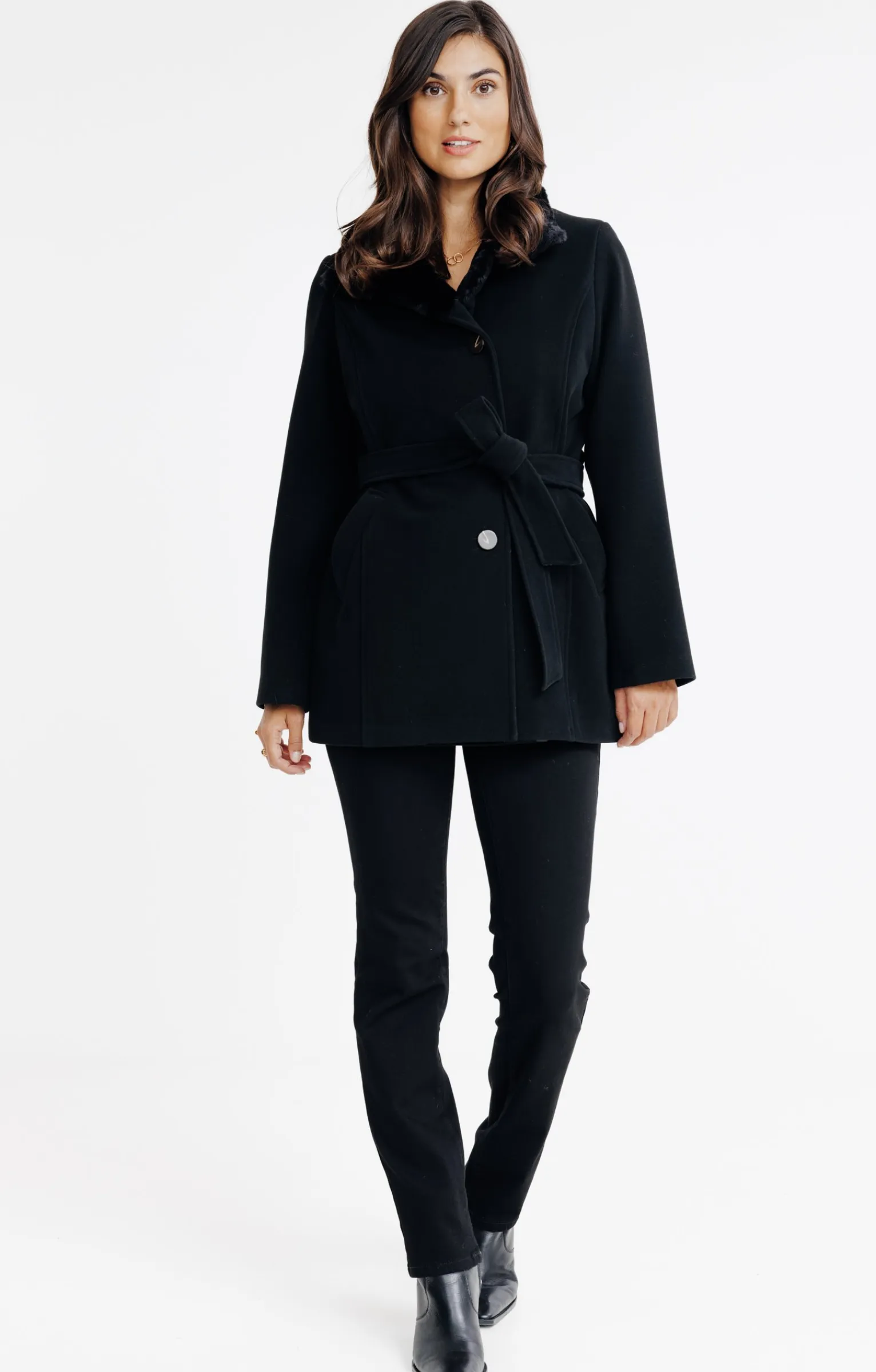 Manteaux<Armand Thiery Manteau boutonné - Noir