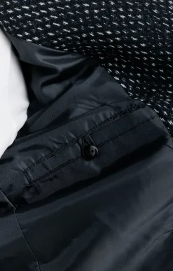 Manteaux<Armand Thiery Manteau col montant - Noir