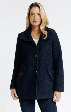 Manteaux<Armand Thiery Manteau en laine - Marine