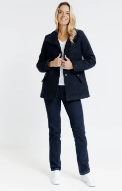 Manteaux<Armand Thiery Manteau en laine - Marine