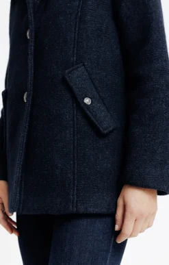 Manteaux<Armand Thiery Manteau en laine - Marine