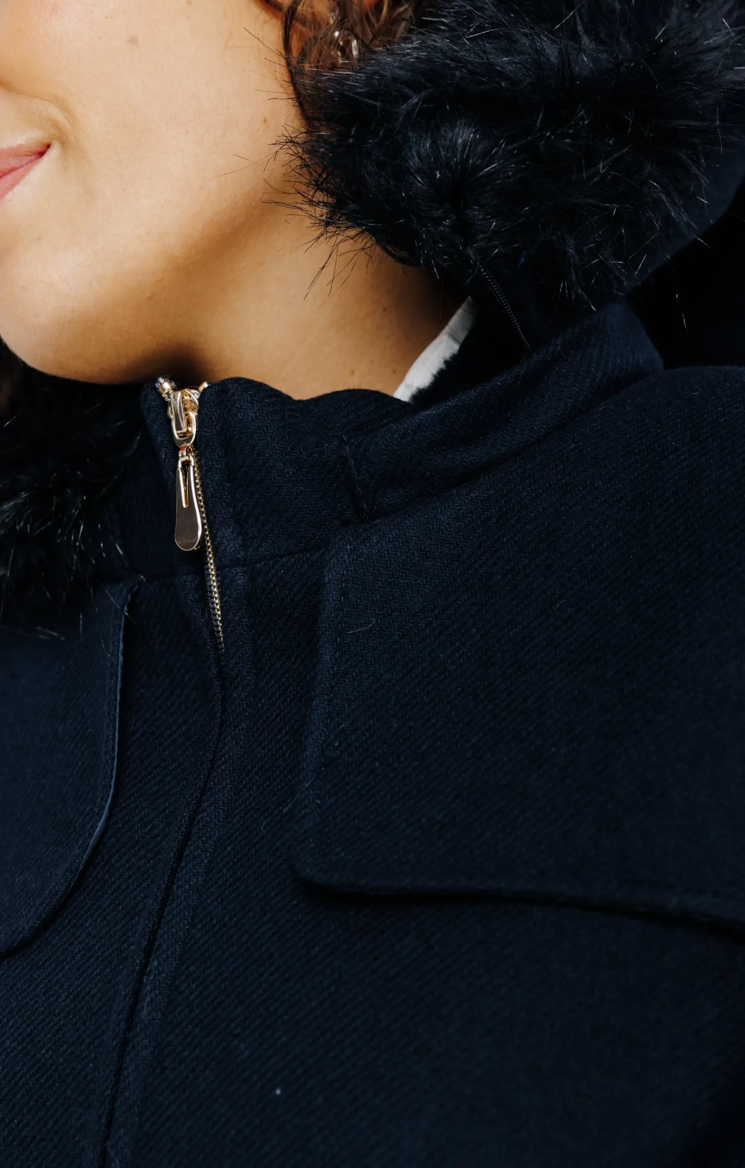 Manteaux<Armand Thiery Manteau esprit duffle - Marine