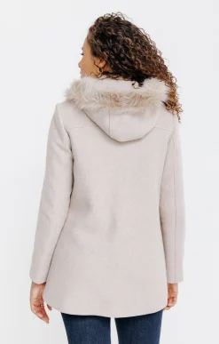 Manteaux<Armand Thiery Manteau esprit duffle - Grège
