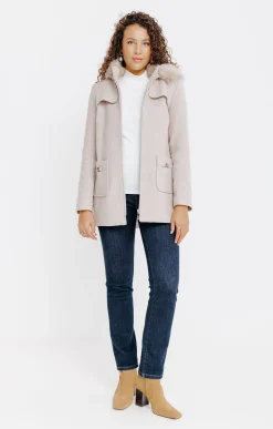 Manteaux<Armand Thiery Manteau esprit duffle - Grège