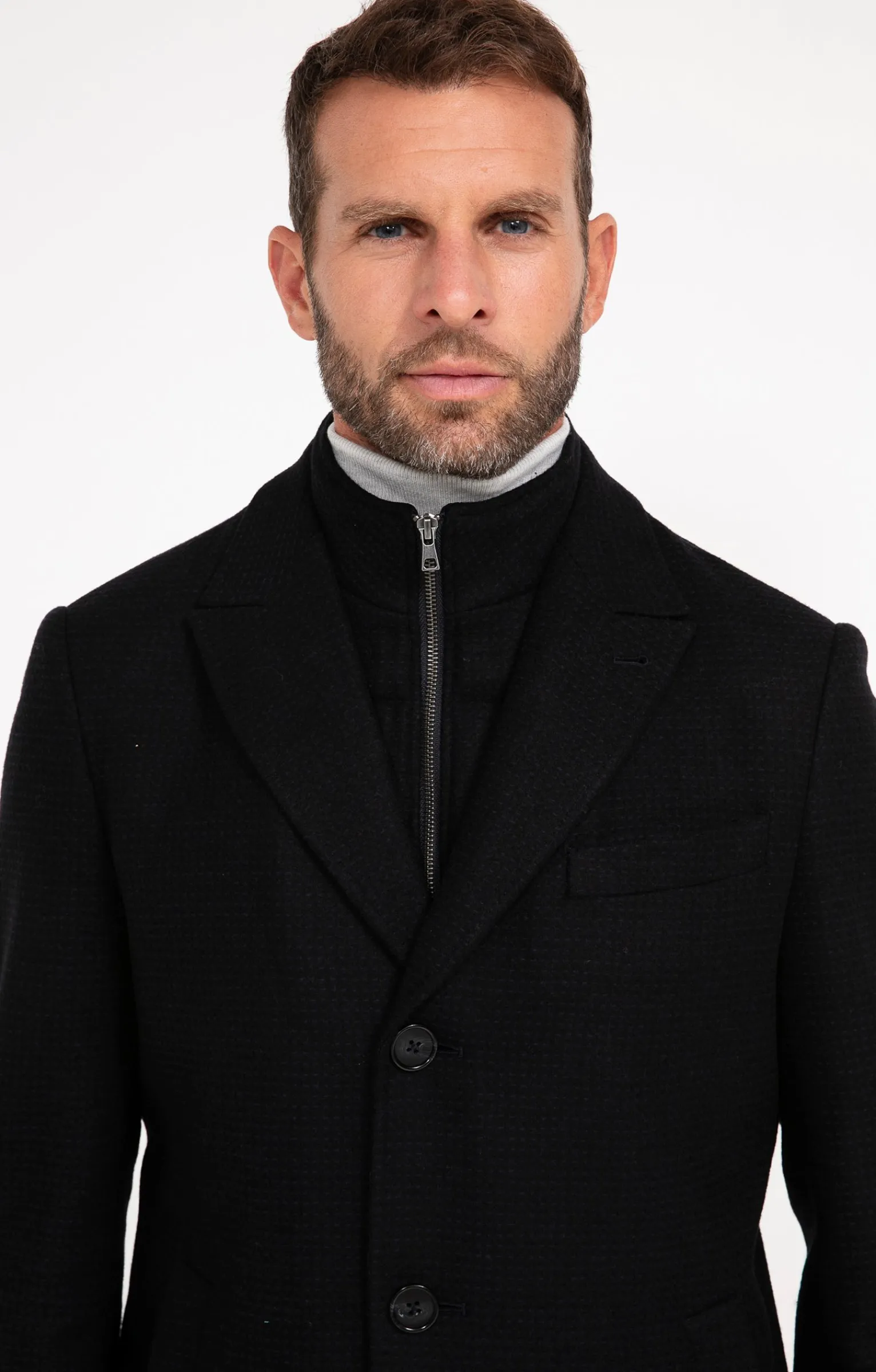 Manteaux<Armand Thiery Manteau mi-long BLUGAUFRE - Marine