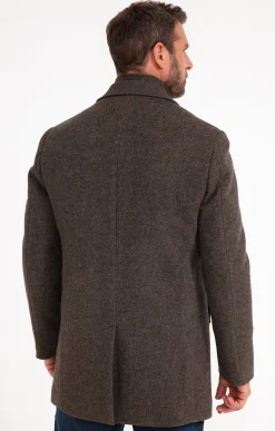 Manteaux<Armand Thiery Manteau mi-long BROWNIE - Marron