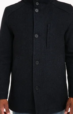 Manteaux<Armand Thiery Manteau mi-long GATIBLU - Marine