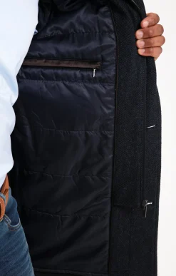 Manteaux<Armand Thiery Manteau mi-long GATIBLU - Marine