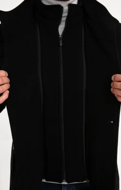 Manteaux<Armand Thiery Manteau mi-long NEW SAENOSTE - Noir