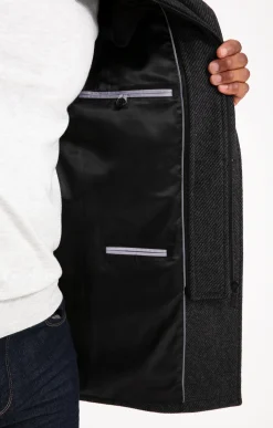 Manteaux<Armand Thiery Manteau mi-long SAEDARK - Anthracite