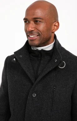 Manteaux<Armand Thiery Manteau mi-long SAEDARK - Anthracite