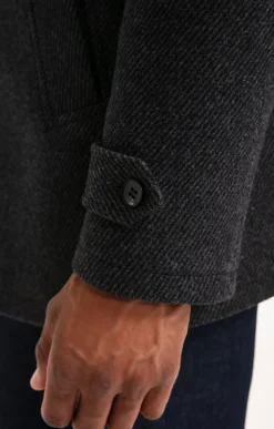 Manteaux<Armand Thiery Manteau mi-long SAEDARK - Anthracite