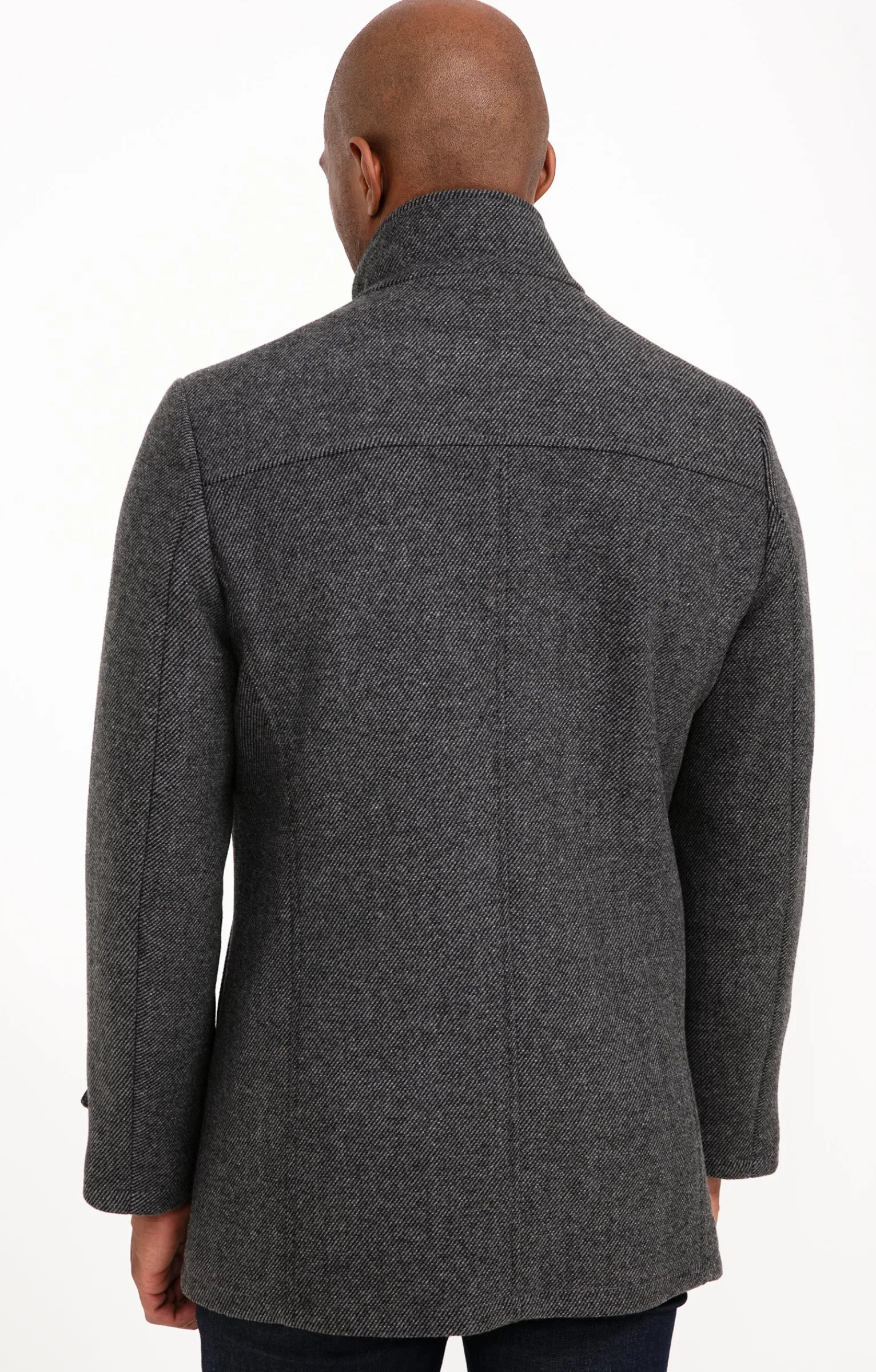 Manteaux<Armand Thiery Manteau mi-long SAELO - Grismoyen