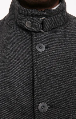 Manteaux<Armand Thiery Manteau mi-long SAELO - Grismoyen