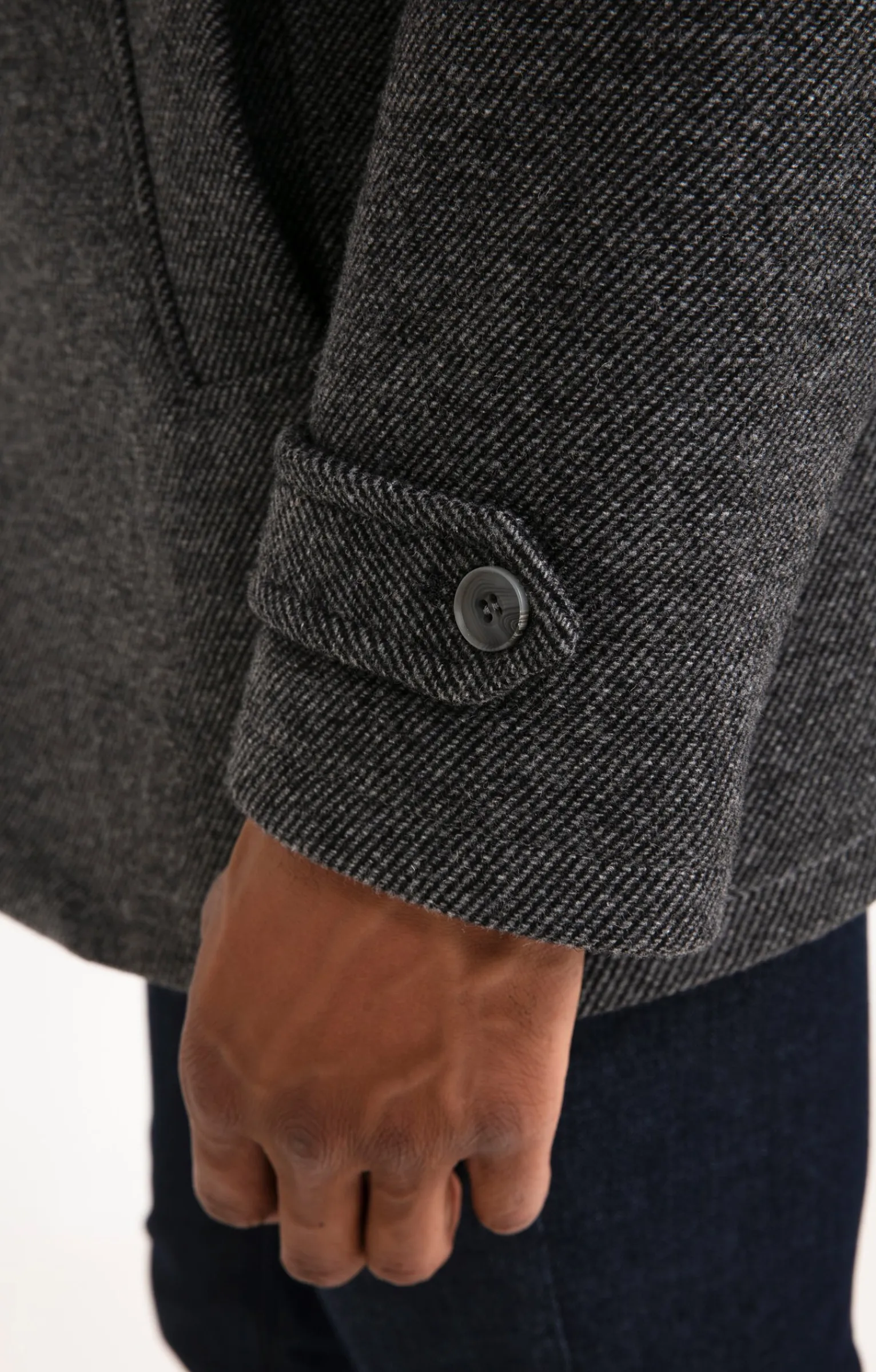 Manteaux<Armand Thiery Manteau mi-long SAELO - Grismoyen