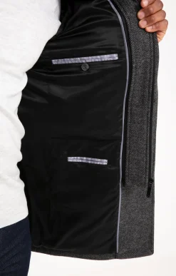 Manteaux<Armand Thiery Manteau mi-long SAELO - Grismoyen