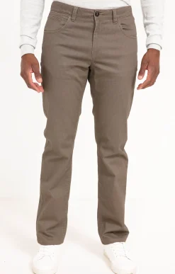Pantalons<Armand Thiery Pantalon 5 poches imprimé Gary - Taupe