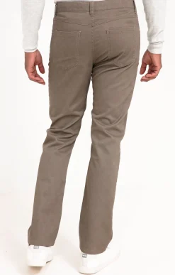 Pantalons<Armand Thiery Pantalon 5 poches imprimé Gary - Taupe