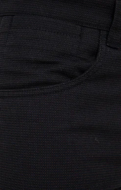 Pantalons<Armand Thiery Pantalon 5 poches Multico - Marine