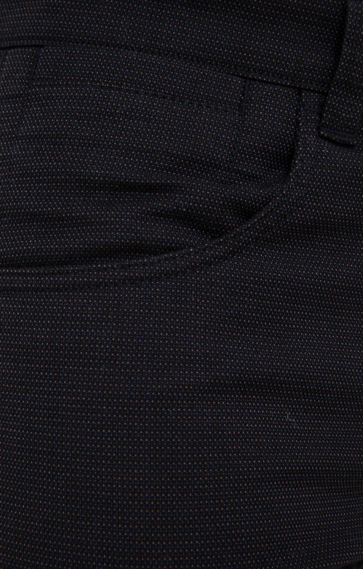 Pantalons<Armand Thiery Pantalon 5 poches Multico - Marine