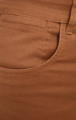 Pantalons<Armand Thiery Pantalon 5 poches Ryan - Havane