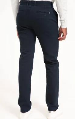 Pantalons<Armand Thiery Pantalon chino Micro - Bleu