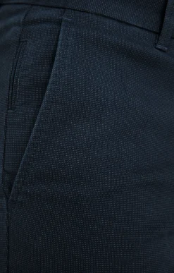 Pantalons<Armand Thiery Pantalon chino Micro - Bleu