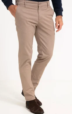 Pantalons<Armand Thiery Pantalon chino Printed - Beige