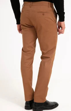 Pantalons<Armand Thiery Pantalon chino Printed - Havane